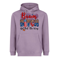 Lavender Boom bitch get out the way Heavyweight Hoodie - Neo Western