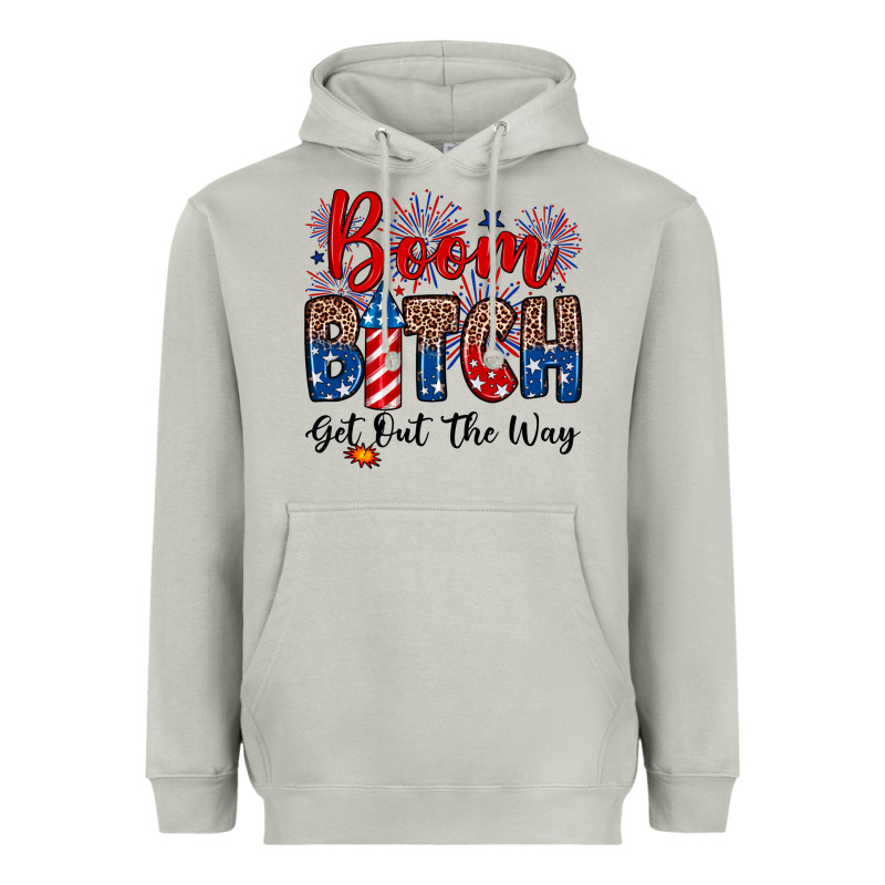 Boom Bitch Get Out The Way Heavyweight Hoodie by Neo Western | Teevron