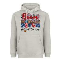 Moon Dust Boom bitch get out the way Heavyweight Hoodie - Neo Western