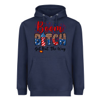 Navy Boom bitch get out the way Heavyweight Hoodie - Neo Western