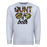 Heather Grey aunt of both Premium Sweatshirt - CowhideDigitalArt