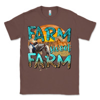 Chestnut farm sweet farm with horses Classic Tee - texasbilliewilder