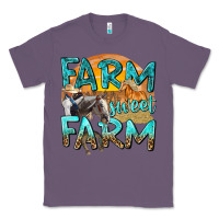 Lavender farm sweet farm with horses Classic Tee - texasbilliewilder