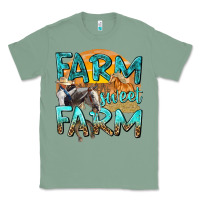 Sage farm sweet farm with horses Classic Tee - texasbilliewilder