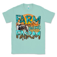 Seafoam farm sweet farm with horses Classic Tee - texasbilliewilder