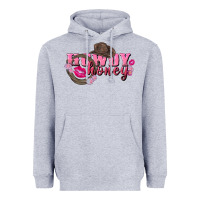 Heather Grey howdy honey valentine's day Heavyweight Hoodie - FaDigitalArtStudio