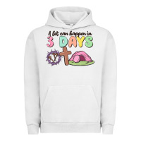 Pigment Lunar Rock a lot can happen in 3 days Urban Hoodie - MaliasSmallBusiness