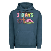 Pigment Midnight Navy a lot can happen in 3 days Urban Hoodie - MaliasSmallBusiness