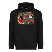 Black hot girl summer Heavyweight Hoodie - SublimationCraftShop