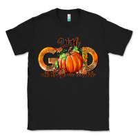 Black With God All Thing Are Possible Classic Tee - RanaPortraitStore
