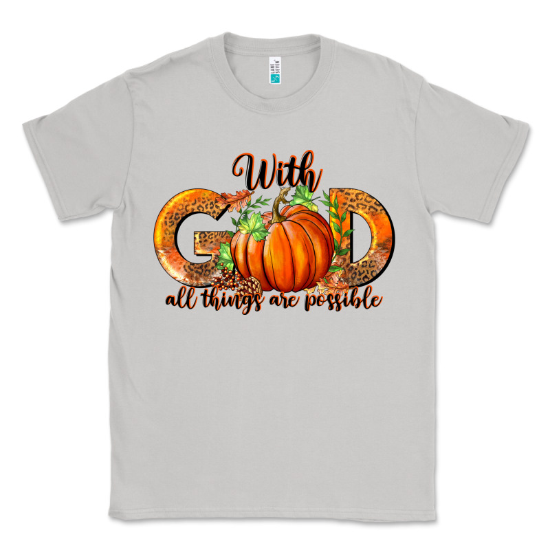 With God All Thing Are Possible Classic Tee by RanaPortraitStore | Teevron