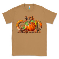 Toasted Coconut With God All Thing Are Possible Classic Tee - RanaPortraitStore
