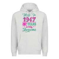 Dove Grey made in 1947, 75 years of being awesome kopya Premium Hoodie - Jasminsmagicworld