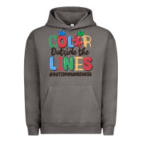 Pigment Tornado color outside the lines autism awareness Urban Hoodie - MaliasSmallBusiness