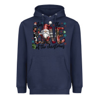 Navy for the love of the christmas Heavyweight Hoodie - CowhideDigitalArt
