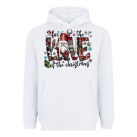 White for the love of the christmas Heavyweight Hoodie - CowhideDigitalArt
