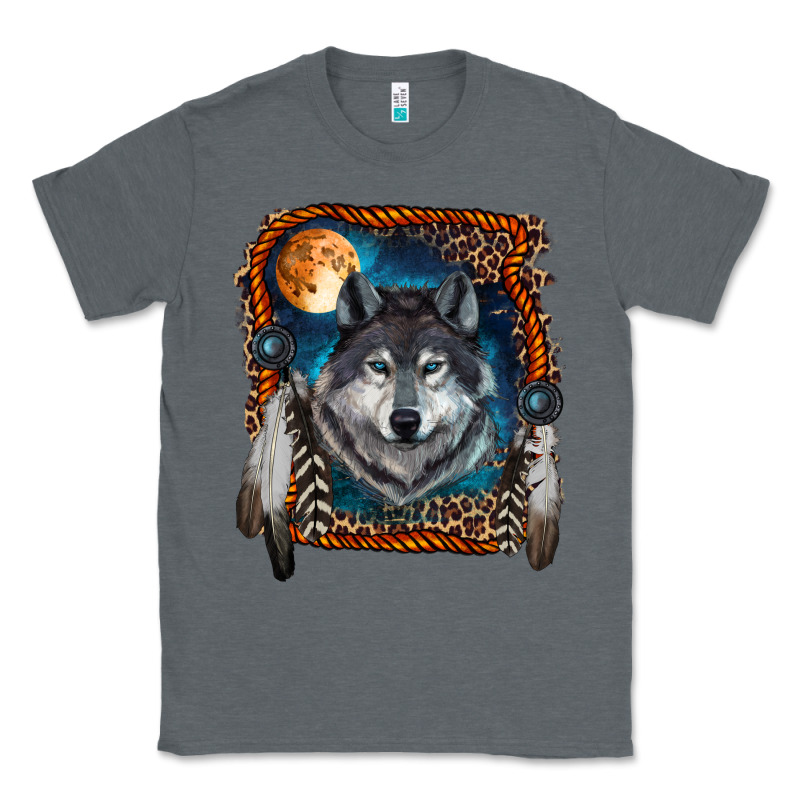 Wolf And Feathers Classic Tee by RanaPortraitStore | Teevron