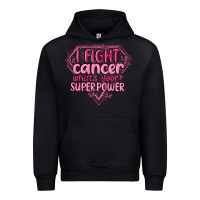 Black i fight cancer whats your super power Urban Hoodie - MaliasSmallBusiness