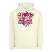 Pigment Pistachio i fight cancer whats your super power Urban Hoodie - MaliasSmallBusiness