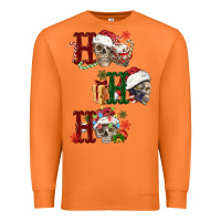 Carrot ho ho ho skull Premium Sweatshirt - FaDigitalArtStudio