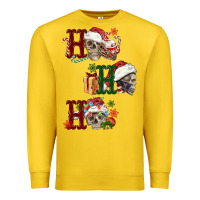 Lemon ho ho ho skull Premium Sweatshirt - FaDigitalArtStudio