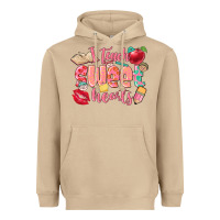Mushroom i teach sweet hearts valentine's day teacher Heavyweight Hoodie - FaDigitalArtStudio