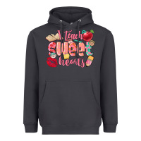 Smoke i teach sweet hearts valentine's day teacher Heavyweight Hoodie - FaDigitalArtStudio