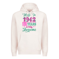 Pale Pink made in 1942, 80 years of being awesome kopya Premium Hoodie - Jasminsmagicworld