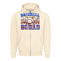 Sandshell baseball mom squad Zipper Hoodie - texasbilliewilder