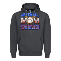 Smoke baseball mom squad Zipper Hoodie - texasbilliewilder