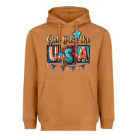 Meerkat God bless the USA 4th of july Heavyweight Hoodie - CowGirlArtShop
