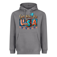 Storm God bless the USA 4th of july Heavyweight Hoodie - CowGirlArtShop