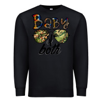 Black baby of both Premium Sweatshirt - CowhideDigitalArt