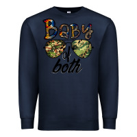 Navy baby of both Premium Sweatshirt - CowhideDigitalArt