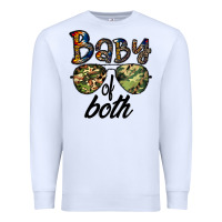White baby of both Premium Sweatshirt - CowhideDigitalArt