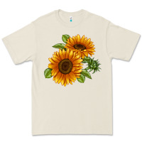 Bone Soraya Sunflower Premium Tee - LillyAllenDesigns