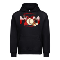 Black baseball mom Urban Hoodie - MaliasSmallBusiness
