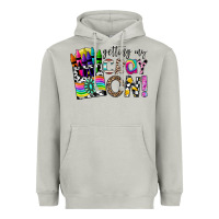 Moon Dust getting my cray on Heavyweight Hoodie - CowhideDigitalArt