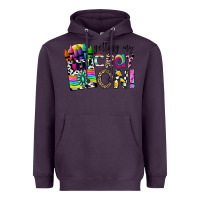 Plum getting my cray on Heavyweight Hoodie - CowhideDigitalArt