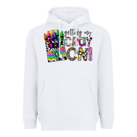White getting my cray on Heavyweight Hoodie - CowhideDigitalArt