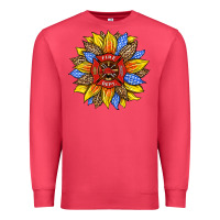 Cardinal firefighter sunflower Premium Sweatshirt - HRA Design Shop