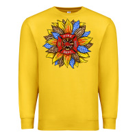 Lemon firefighter sunflower Premium Sweatshirt - HRA Design Shop