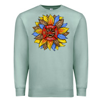 Seafoam firefighter sunflower Premium Sweatshirt - HRA Design Shop