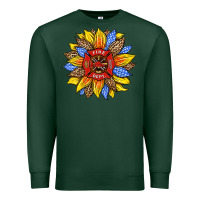 Sports Green firefighter sunflower Premium Sweatshirt - HRA Design Shop