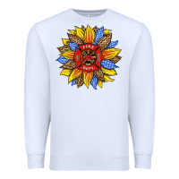 White firefighter sunflower Premium Sweatshirt - HRA Design Shop