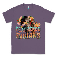 Lavender feathered indians Classic Tee - texasbilliewilder