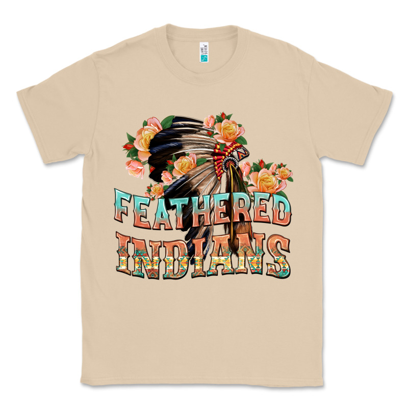 Feathered Indians Classic Tee by texasbilliewilder | Teevron