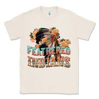 Natural feathered indians Classic Tee - texasbilliewilder