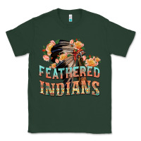 Sports Green feathered indians Classic Tee - texasbilliewilder