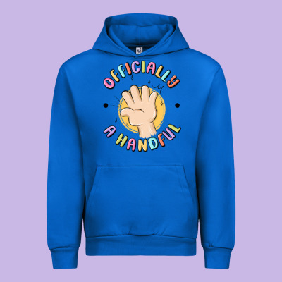 Officially A Handful Urban Hoodie Designed By Maliassmallbusiness